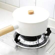 10 cái Phòng bếp Giấy nhôm Tin Giấy Với Dầu Sức chống cự , Nhiệt độ cao , Khí ga Che phủ Và Dùng một lần Miếng lau chùi - trắng - Xem 5