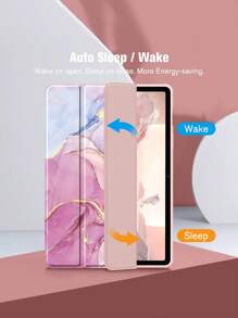 Compatible With Samsung Galaxy Tab Case Compatible With Galaxy Tab A9 Plus Case For Tab S9 Plus S9 FE S9 S8 Plus S8 S7 Plus S7 FE S7 S6 Lite Cover - White - View 6