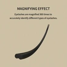 1 Pc Round Base Large Eyelash Extension Model Display Teaching Training Demonstration Tool Training Schools For Teaching False Lashes Tool - Black - View 4