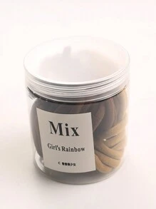 50 قطعة من ربطات الشعر الأساسية عالية المرونة للنساء لتسريحة الذيل الجانبي، حاملات ذيل الحصان اليومية، مطاطات الشعر، أربطة الشعر، أربطة الشعر المجعدة، حبال الشعر، كرات الشعر، ملحقات ملابس الرياضة والجيم