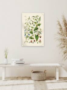 1pc Plant Tapestry, Botanical Wall Hanging Decor - Green - View 5