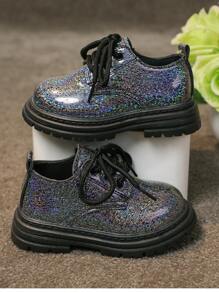 Giày bốt Chelsea đơn thoáng khí, thời trang và cổ điển dành cho trẻ em, kiểu dáng ngoài trời, có hiệu ứng ombre. - màu đen - Xem 1