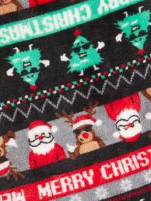 1 件男女通用冬季保暖聖誕寵物運動衫適合貓狗 - 彩色 - 查看 5