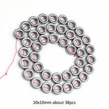 心形、圓柱形、v形赫瑪石散珠、嵌縫珠和吊飾,適用於diy首飾製作,如項鍊、手鐲等用品