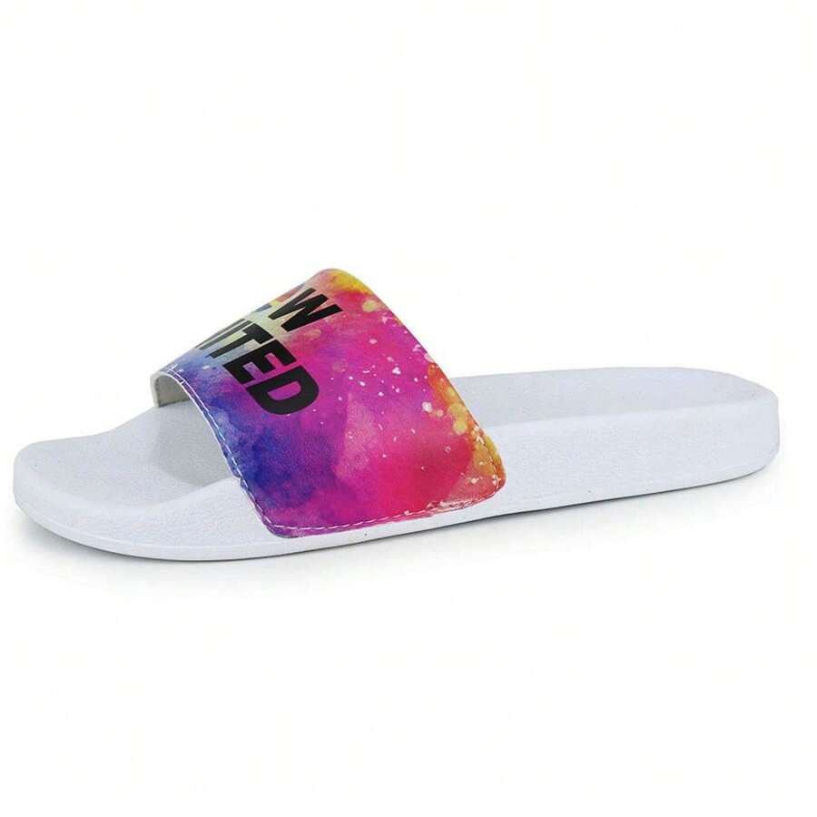 Promoción De Ahora Chanclas Estampadas Para Adulto E Infantil-envío Inmediato - Blanco - Ver 1