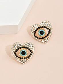 1pair Women's Earrings - Multicolor - View 3