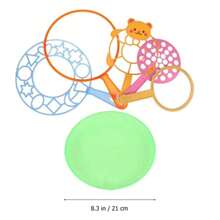 To lớn Bong bóng Cây đũa phép Bộ : Lớn Máy thổi bóng , Lớn Bong bóng Cây đũa phép , Bong bóng Cái mâm Cây đũa phép , Thích hợp Đối với Ngoài trời Chơi , Phụ kiện Màu sắc Ngẫu nhiên - Nhiều màu - Xem 5