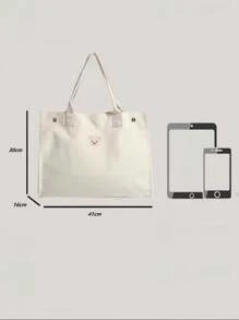 1 Peça Bolsa Tote da Moda para Mamãe, Bolsa, Bolsa de Ombro, Adequada para Uso Diário da Mãe e do Bebê, Pode ser Pendurada no Carrinho de Bebê
