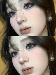 72pcs Cluster Style False Eyelashes, 12rows, Natural Cross Curl And Long, Soft And Adorable, Multiple Wearing Time, Daily Wear - Black - View 6