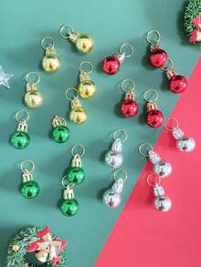 20入組女性聖誕節球形髮箍,適用於派對、節日和日常裝飾