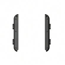 Bk-Ns002 1pair Black Plastic Left & Right Gamepad Handle Wrist Strap Compatible With Switch/Switch Oled Controller