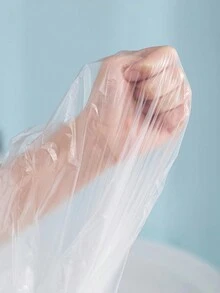 一次性浴缸膜、浴缸保護罩、衣物收納防潮膜 - 白色 - 查看 6