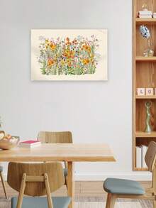 1pc Plant Tapestry, Flower Wall Hanging Decor - Green - View 3