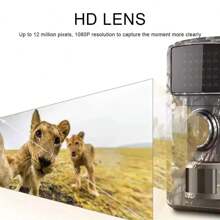 16mp 1080p Outdoor Wildlife Hunting Trail Camera With Infrared Night Vision And Motion Detection Waterproof