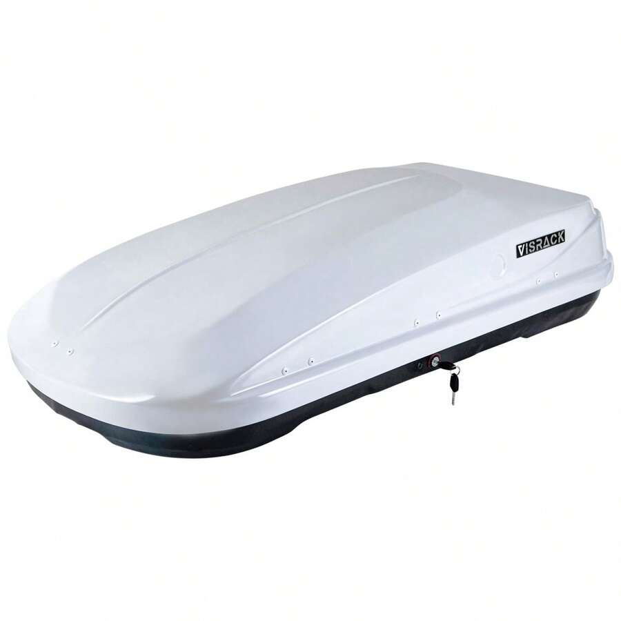 Hard Shell Roof Cargo Carrier,Large Rooftop Cargo Carrier Box 13 Cubic Feet with Security Keys