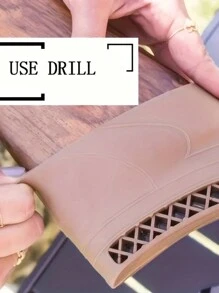 1個射擊坐墊狩獵配件,狩獵裝備,槍用反沖墊,防滑墊,射擊基板,戶外射擊,射擊訓練配件 - 查看 2