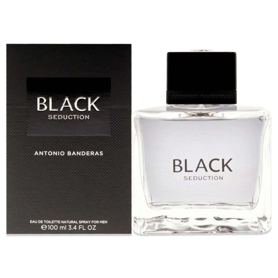 Antonio Banderas Seducción En Negro De Antonio Banderas Para Hombres - Spray Edt De 3,4 Oz - Negro - Ver 1