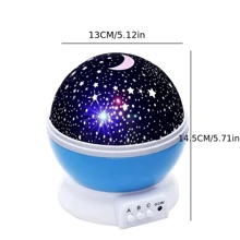 ZZPQVT Christmas Decor 1pc Colorful Starry Night Light With Dreamy Projection For Bedroom - Create Romantic And Comfortable Atmosphere, Star Projector, Galaxy Light Projector, Constellation Projector - Colorful Starry Night Light - View 9