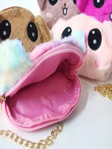 Kids Crossbody Bags - 乾枯玫瑰色 - 查看 4