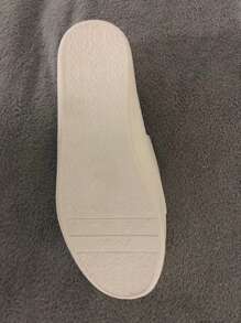 Women's Plastic Student Low Vamp Casual White Shoes, Anti-Skid & Anti-Water Low-Cut Soft Bottom White Shoes For Work Or Daily Wear - White - View 5