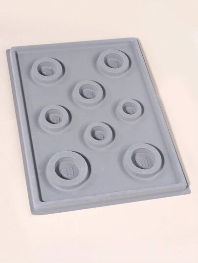 1入組幾何樣式矽膠模具
