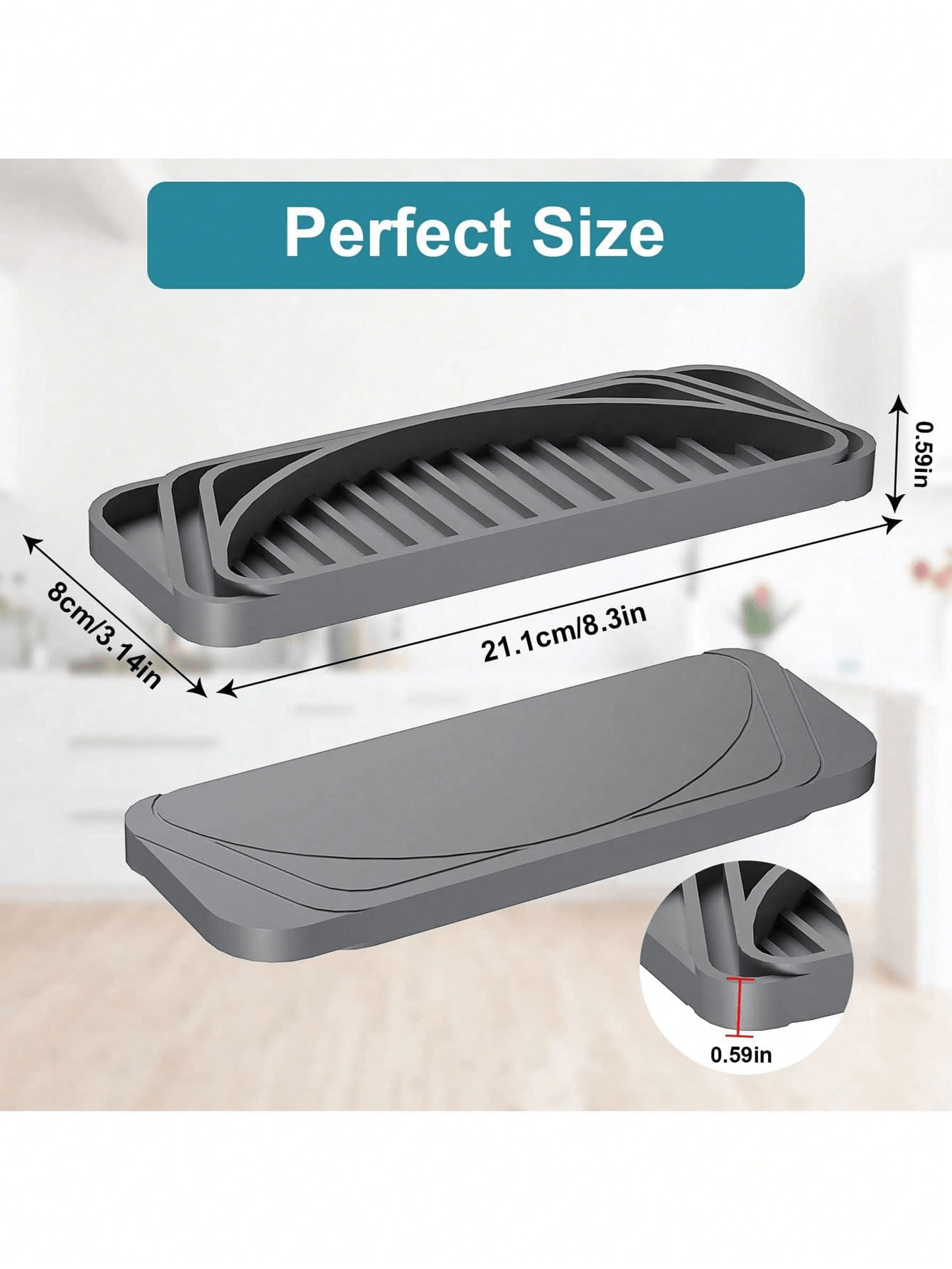 Refrigerator Drip Tray Collection, Cuttable Refrigerator Drip Tray