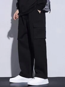 Men Pants - Black - View 1