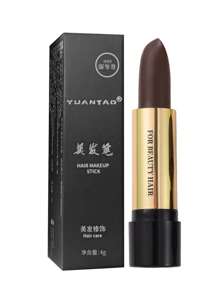 2 包 8g 深棕色一次性染发笔，半永久性发根着色剂，发根染发笔，染发棒遮盖白发根，遮盖白发染发棒 - 摩卡棕 - 查看 6