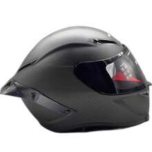 CASCO PARA MOTOCICLISTA MARCA RASEN, CERTIFICACIÓN DOT TALLAS M, L, XL, XXL - Negro - Ver 3