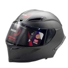 CASCO PARA MOTOCICLISTA MARCA RASEN, CERTIFICACIÓN DOT TALLAS M, L, XL, XXL - Negro - Ver 1