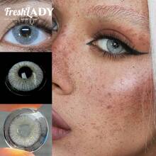 FRESH LADY Freshlady Polaris 彩色隐形眼镜 1 年一次性 万圣节角色扮演服装