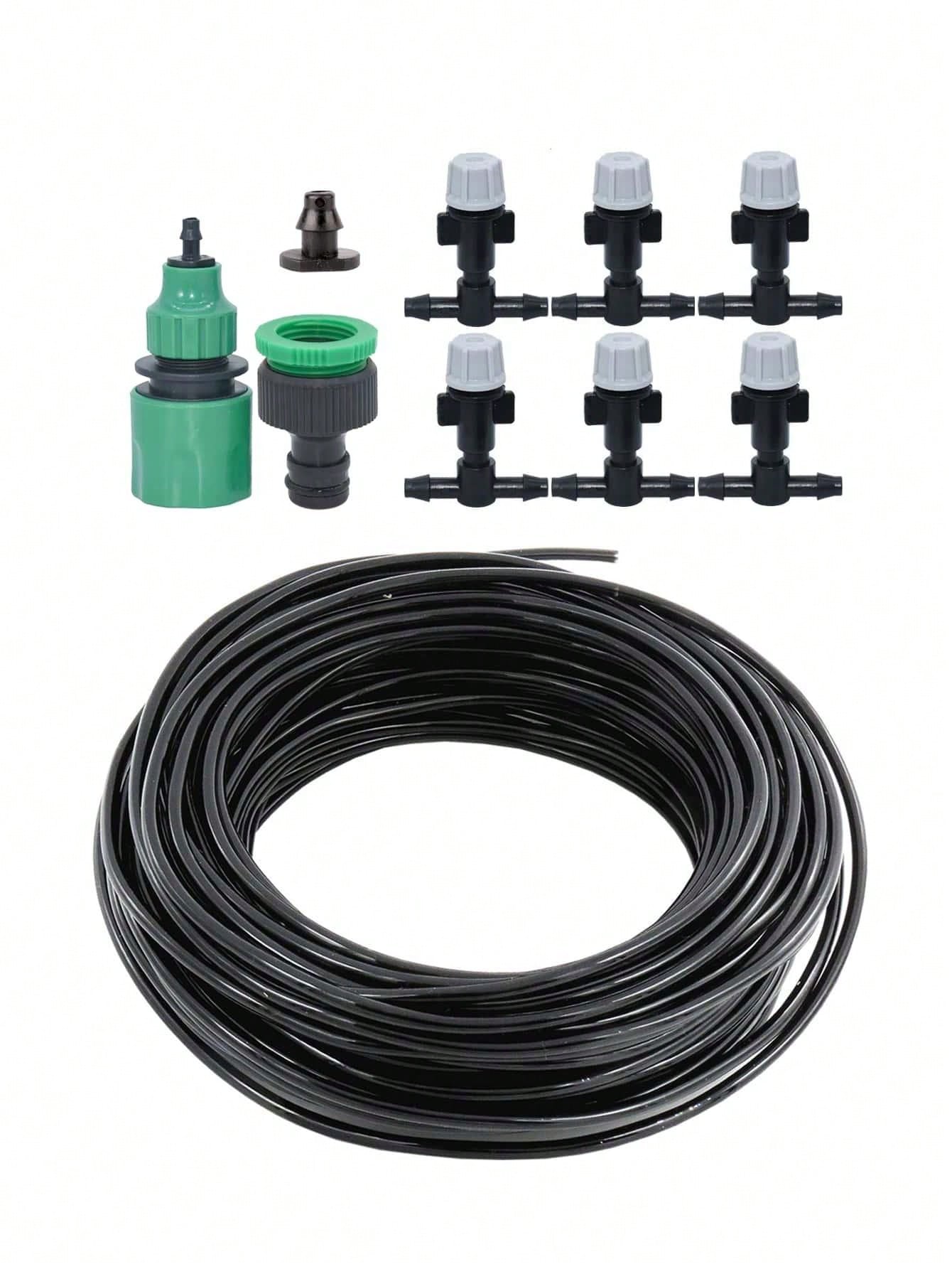 5m Grey Spray Head Irrigation Sprinkler Kit, Micro Spray Irrigation