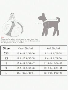 1 Miếng Mới Mùa thu & Mùa Đông Phong cách Dây nịt cho thú cưng Với Dây xích Đối với Chó Và Mèo , Áo vest Phong cách Chống Thoát khỏi Và Phù hợp Đối với Thú cưng - Màu xanh hải quân - Xem 2