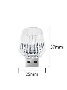 Car RGB Mini USB LED Atmosphere Light Decoration Light Atmosphere Light Car Lighting Portable Plug And Play Neon Lights For Car - Red - View 8