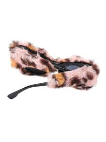 1 件女士猫眼时尚眼镜，欧美风格，时尚装饰眼镜适合日常佩戴和派对