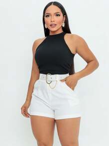 Women Shorts - White - View 4