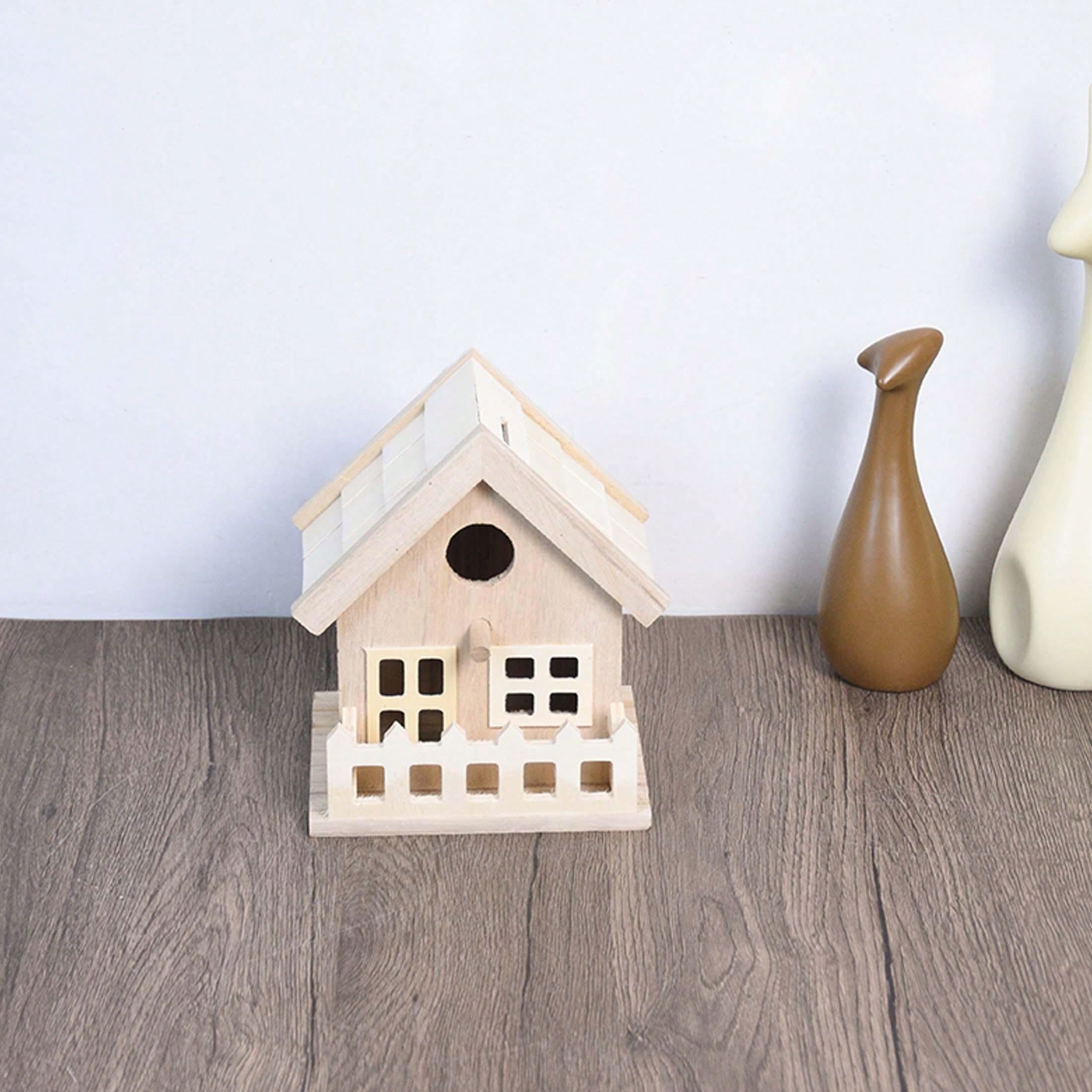 Solid Wood Bird Nest SHEIN EUR