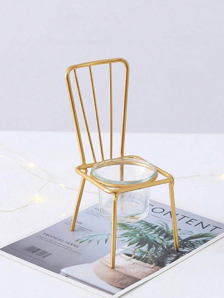 1pc Nordic-Style Simulation Succulent Plant Ornament Potted Creative Desk Decoration For Office, Home Decor - Multicolor - View 1