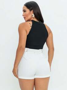 Women Shorts - White - View 3