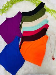 Women Tank Tops & Camis - 彩色 - 查看 2