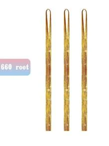 36英寸660根仙女髮絲套件,附工具髮絲、耐高溫閃閃發光劑,適用於聖誕新年派對