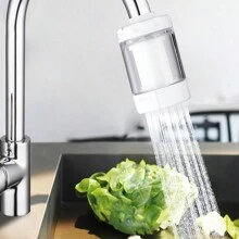 Faucet Tap Water Purifier, Easy-to-install Kitchen Bathroom Sink Faucet Water Filter, Home Direct Drinking Purifier For Safe And Clean Water, For Your Family's Health - Transparent - View 1