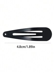 10 cái Đen BB Kẹp & Đen Kẹp Tóc , Phụ kiện tóc Đối với Người lớn Và Trẻ em - màu đen - Xem 7