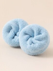 5 Pairs Baby Boy Warm Cuff Ribbed Socks, Blue