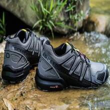 Trail Running Shoes For Men, Hiking Shoes, Hiking Shoes, Trail Running Shoes, Hiking Shoes, Sports Shoes, Breathable And Non-Slip Hiking Shoes, Men's Outdoor Sports Shoes And Low-Rise Trekking Shoes For Men . - Dark gray - View 4