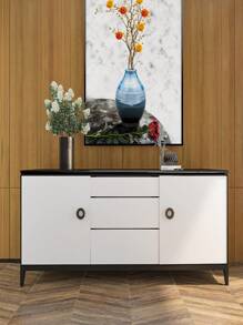 1 卷自黏白色閃光接觸紙和可拆卸白色壁紙,適用於女孩房間、梳妝台、廚房檯面、櫥櫃罩 - 白色 - 查看 7