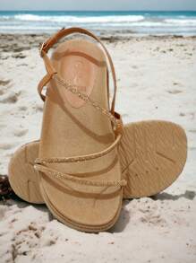 Women Flip-Flops - Lạc đà - Xem 6