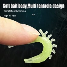 仿生夜光蝦釣魚餌小草蝦軟膠蝦魚餌假餌軟蝦餌 - 20件 - 查看 7