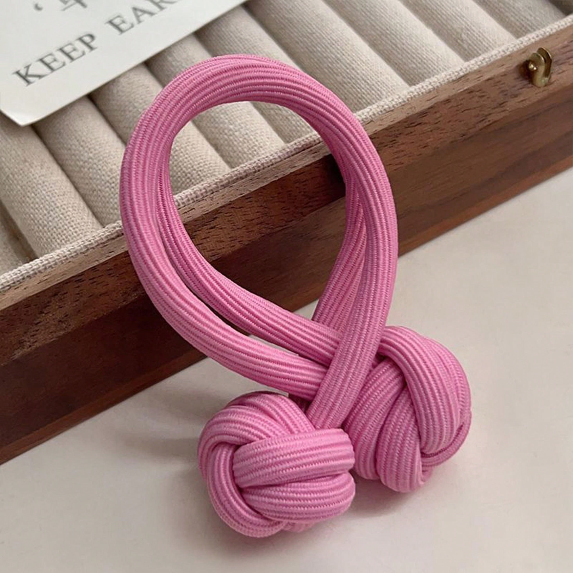 1pc 2023 New Arrival Simple & Durable Elastic Hair Tie/ Rubber Band For