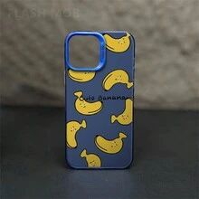 1入組藍色香蕉圖案防摔手機保護殼，適用於 iPhone 7/8/11/12/13/14/15/X/Xr/Xs/Plus/Pro/Pro Max/Se2 - 深藍[0] - 查看 5